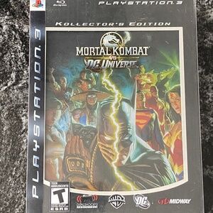 PS3 Game Mortal Kombat vs DC Universe Kollector's Edition